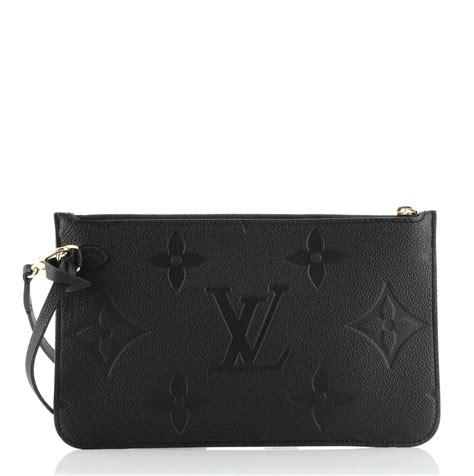 louis vuitton neverful pochette monogram empreinte giant large bag